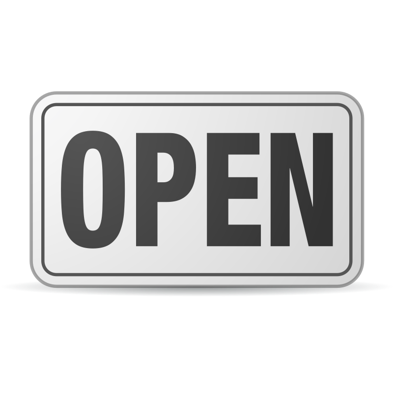 Open Sign plastic by jhnri4 - Open Sign