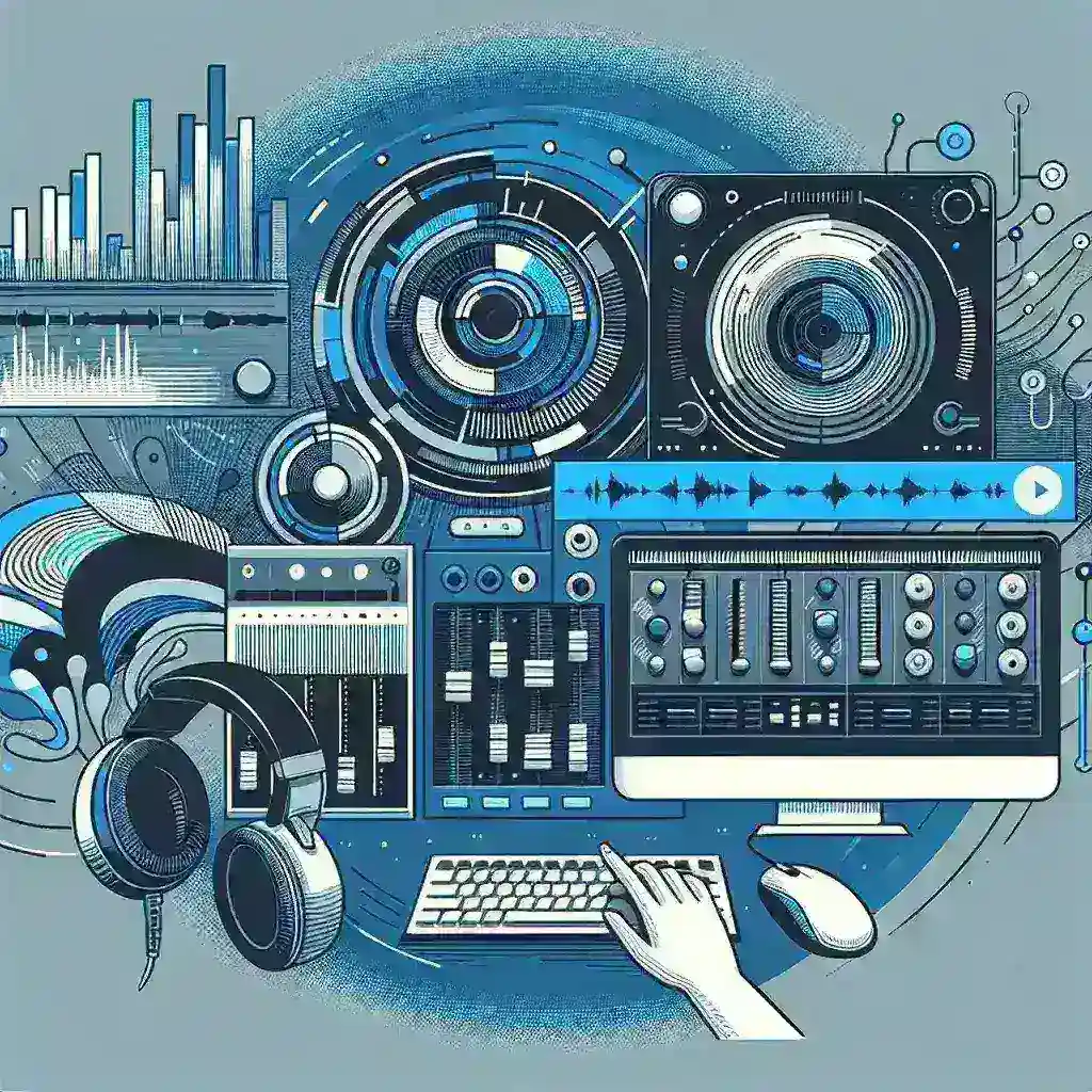 "Best audio editing software tools for 2024 showcased in detailed guide, including user-friendly interfaces and key features for professionals and beginners."