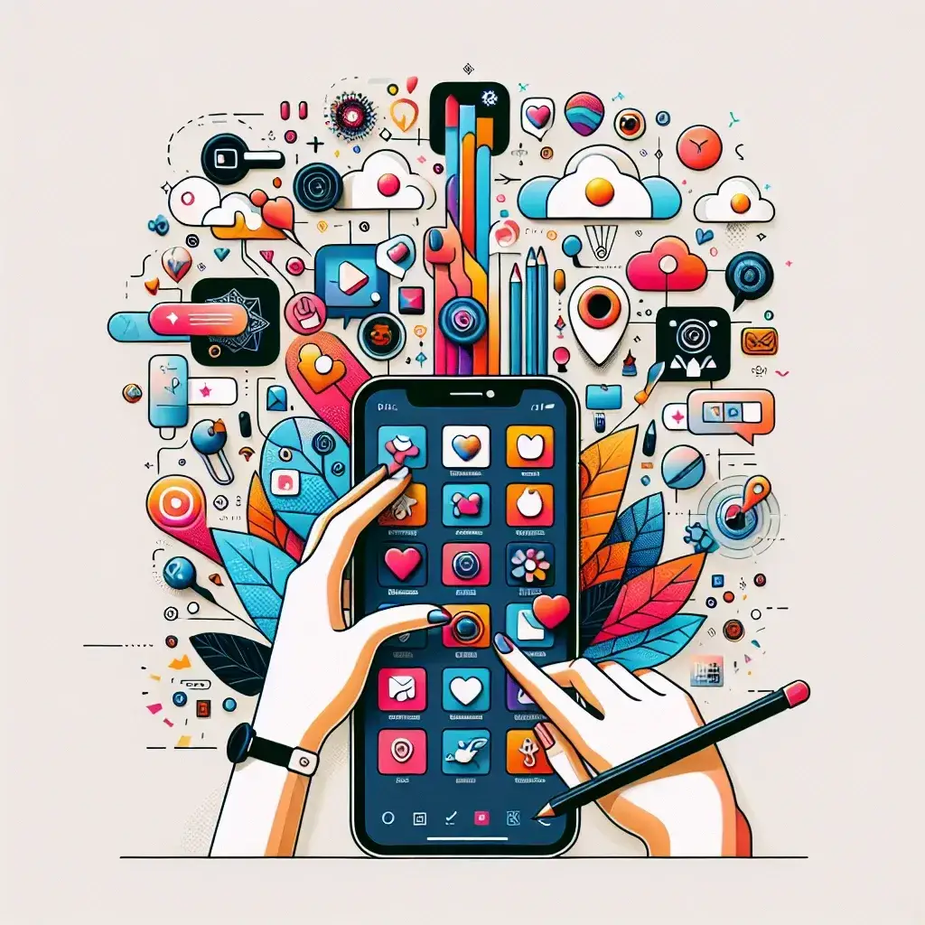 "Ejemplo de una atractiva historia de Instagram mostrando elementos visuales creativos y texto llamativo, ilustrando consejos de la guía definitiva para dominar Insta Stories."